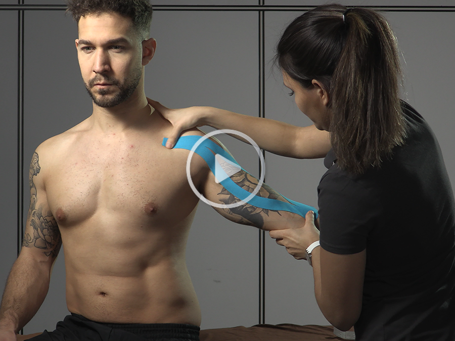 Aplicação de Kinesio Taping