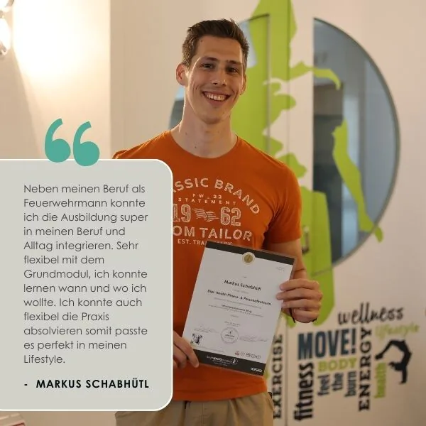 Absolvent der Flexyfit Academy