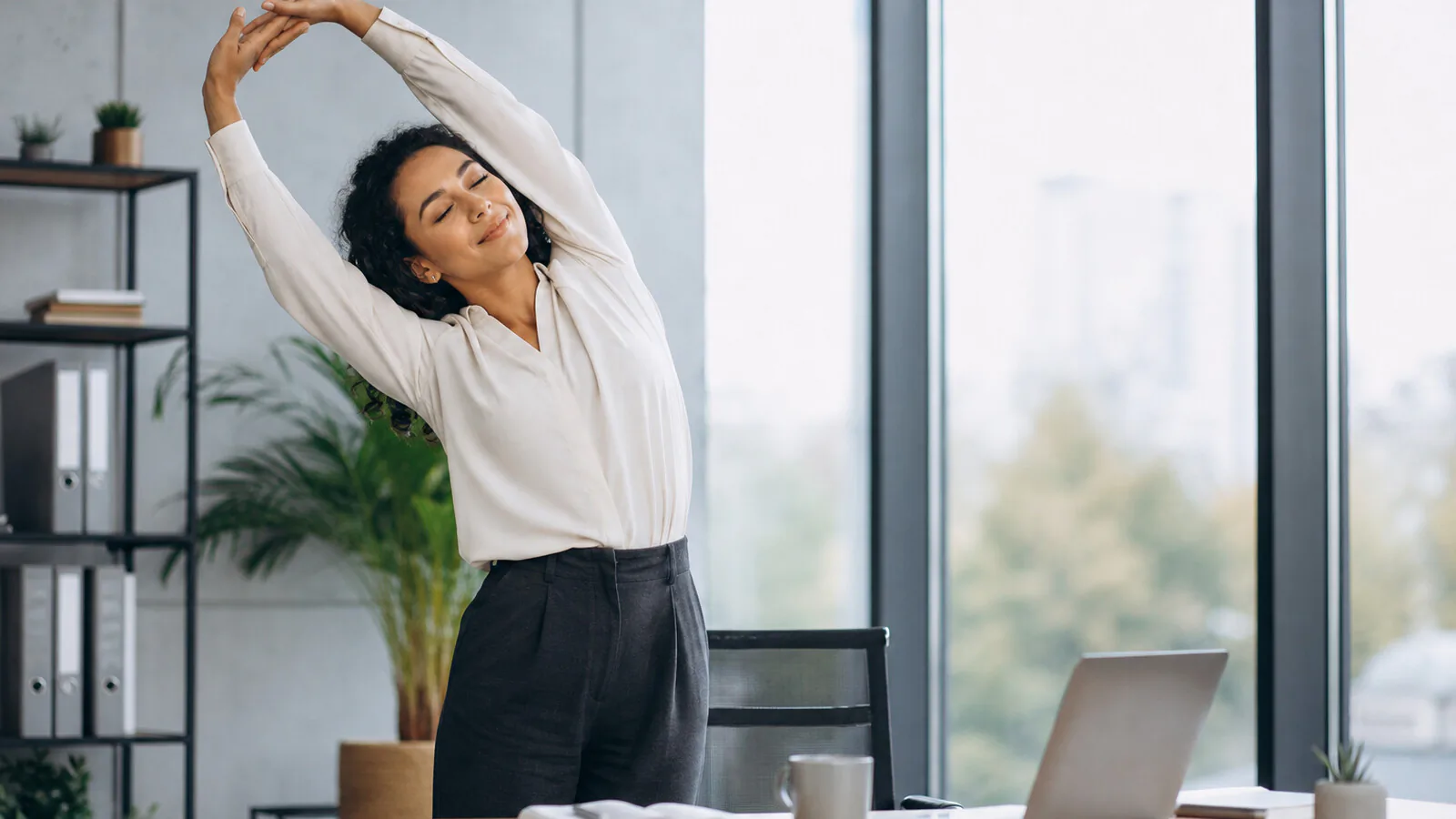 In Bewegung trotz Schreibtischjob