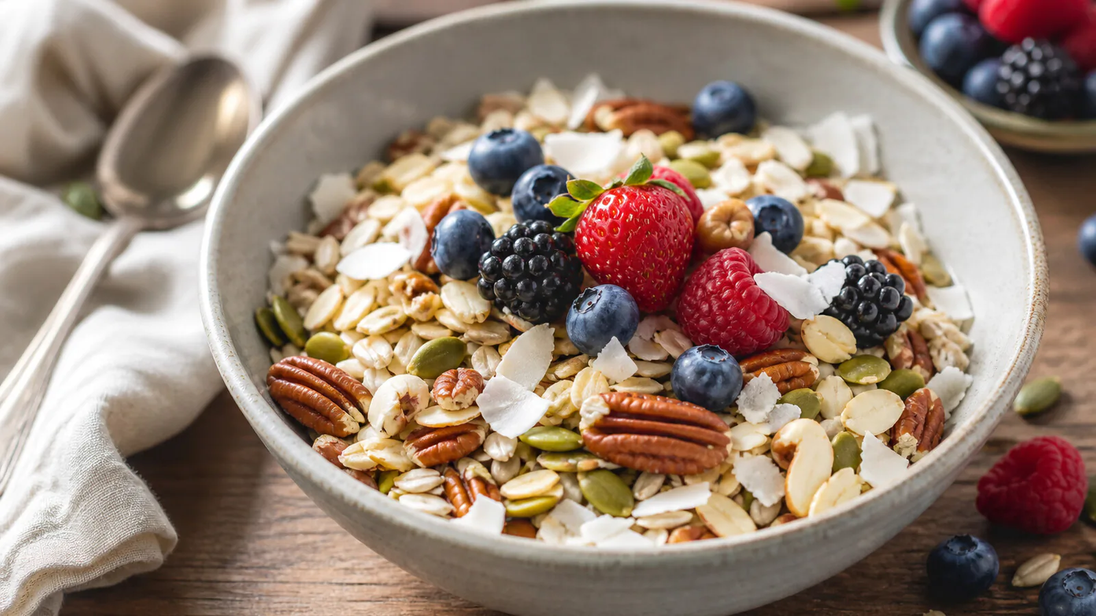 Keto-Müsli: glutenfrei & vegan