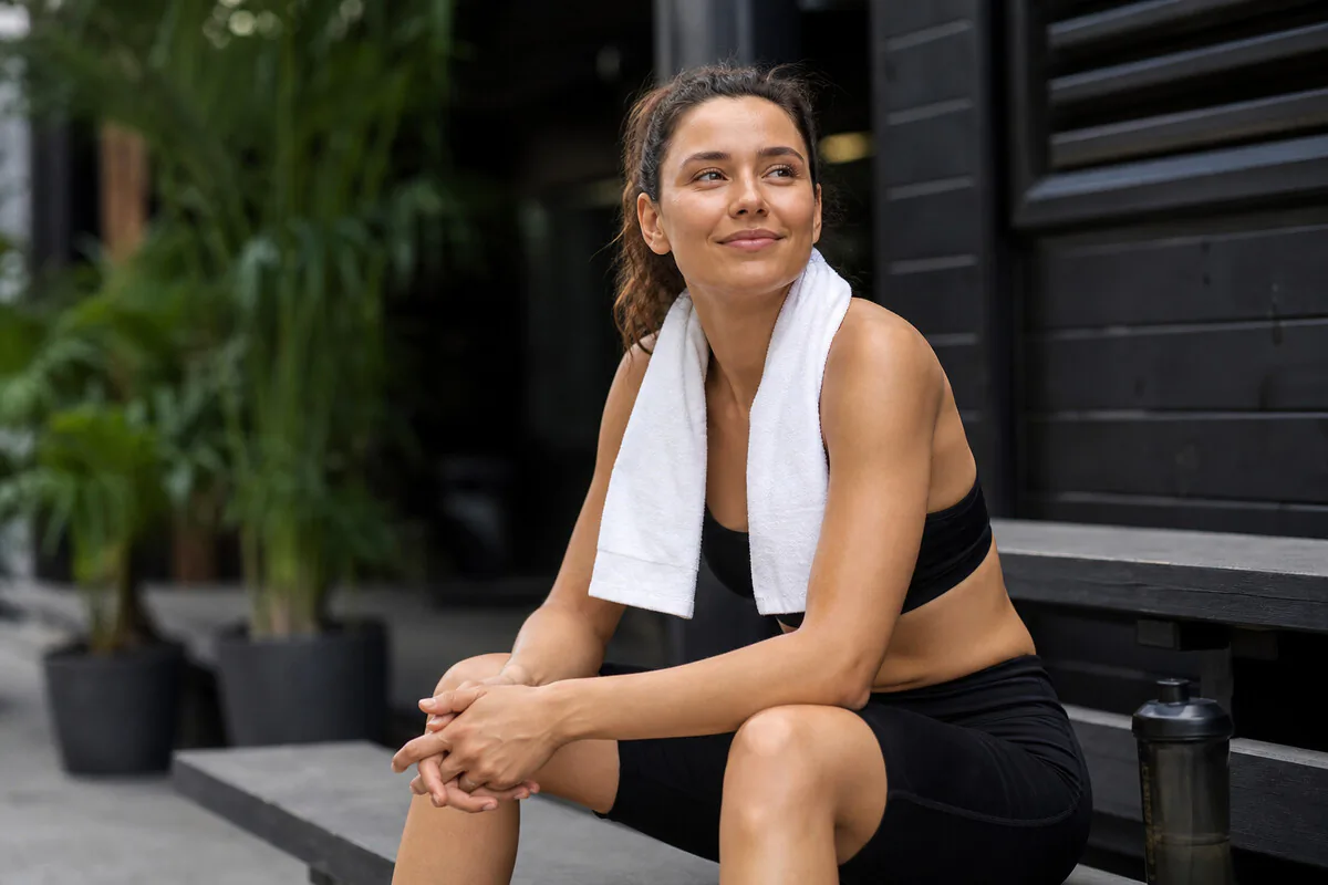 Entspannte Stimmung nach einer intensiven Trainingseinheit – Sport als emotionaler Ausgleich